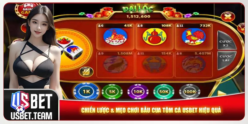 Chiến lược & mẹo chơi bầu cua tôm cá Usbet hiệu quả Chiến lược & mẹo chơi bầu cua tôm cá Usbet hiệu quả