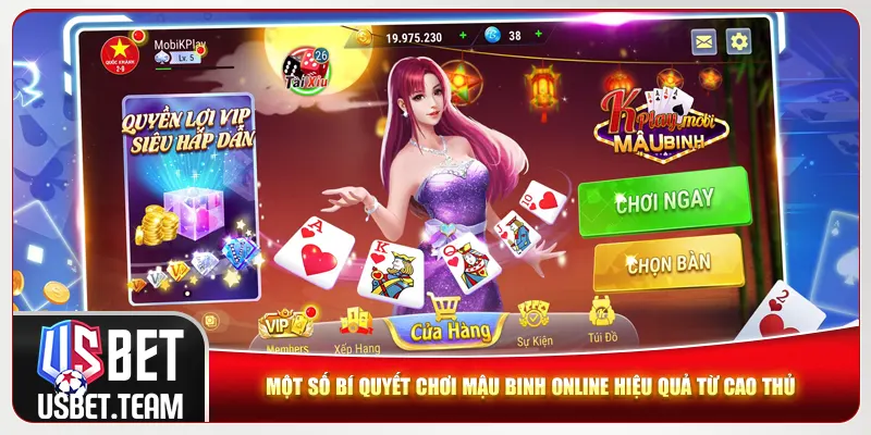 Một số bí quyết chơi Mậu Binh online hiệu quả từ cao thủ Một số bí quyết chơi Mậu Binh online hiệu quả từ cao thủ