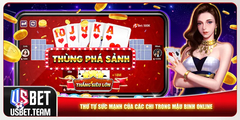 Thứ tự sức mạnh của các chi trong Mậu Binh online Thứ tự sức mạnh của các chi trong Mậu Binh online