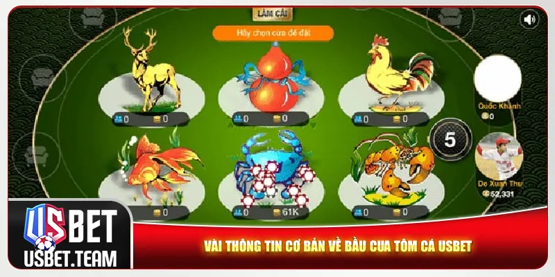 Vài thông tin cơ bản về bầu cua tôm cá Usbet Vài thông tin cơ bản về bầu cua tôm cá Usbet